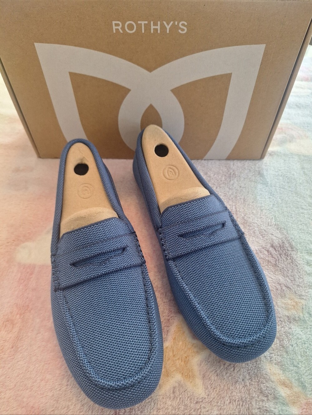 Rothy's Blue Sea  Loafers